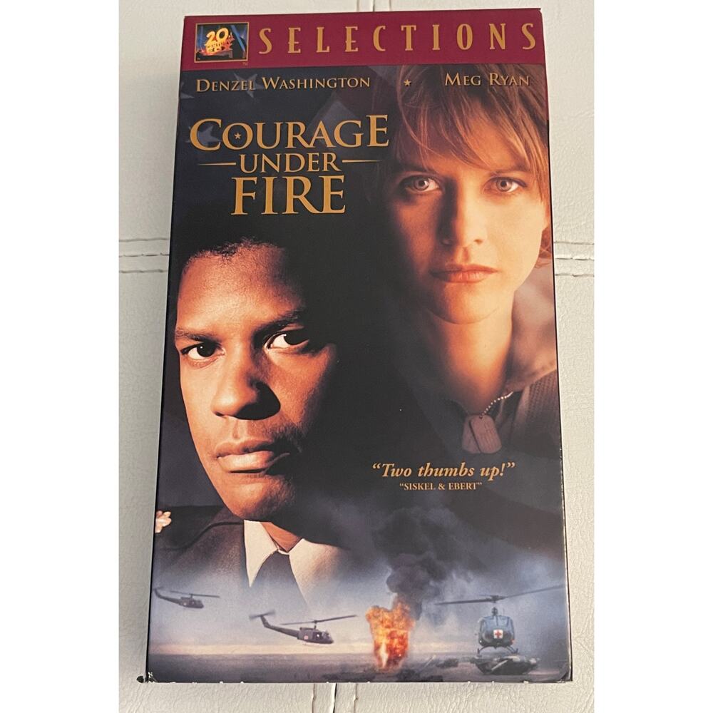 1996 Courage Under Fire Movie VHS Tape